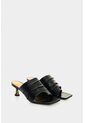 Sandalia Tacón En Cuero Para Mujer Xinca Sandalia Tacón En Cuero Para Mujer Xinca Negro 35 VÉLEZ de Vélez