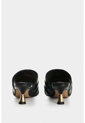 Sandalia Tacón En Cuero Para Mujer Xinca Sandalia Tacón En Cuero Para Mujer Xinca Negro 35 VÉLEZ