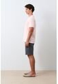 Camiseta Micropima Arizona Para Hombre Semi Ajustada Camiseta Micropima Arizona Para Hombre Semi Ajustada Rosado S VÉLEZ de Vélez