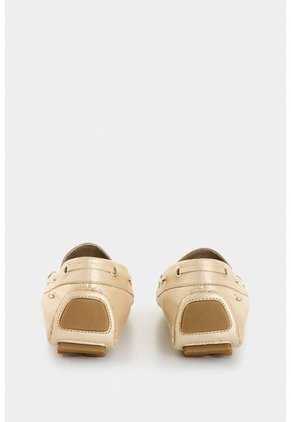 Mocasines Calcedonia 2.0 De Cuero Folia Para Mujer Cordón Mocasines Calcedonia 2.0 De Cuero Folia Para Mujer Cordón Dorado 41 VÉLEZ