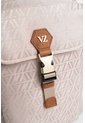 Morral Bloom 2 Jacquard Monograma VZ Para Mujer Porta Trolley Morral Bloom 2 Jacquard Monograma VZ Para Mujer Porta Trolley Beige VÉLEZ de Vélez