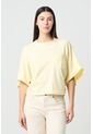 Camiseta Ópalo Para Mujer Manga Ranglan Camiseta Ópalo Para Mujer Manga Ranglan Amarillo L VÉLEZ de Vélez