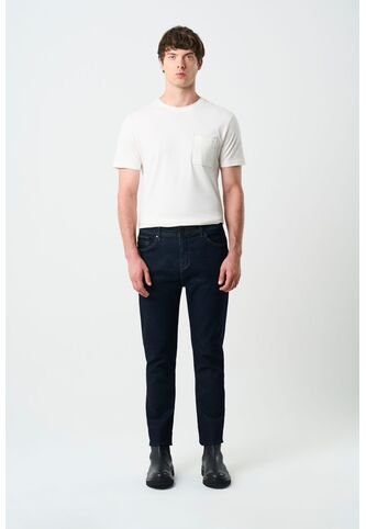 Jean Obi Semi Fitted Para Hombre Detalle En Cuero Jean Obi Semi Fitted Para Hombre Detalle En Cuero Azul 34 VÉLEZ Vélez