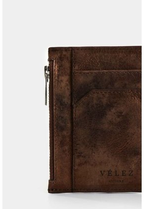 Porta Documentos Dalia De Cuero Folia Para Mujer Versátil Porta Documentos Dalia De Cuero Folia Para Mujer Versátil Bronce VÉLEZ