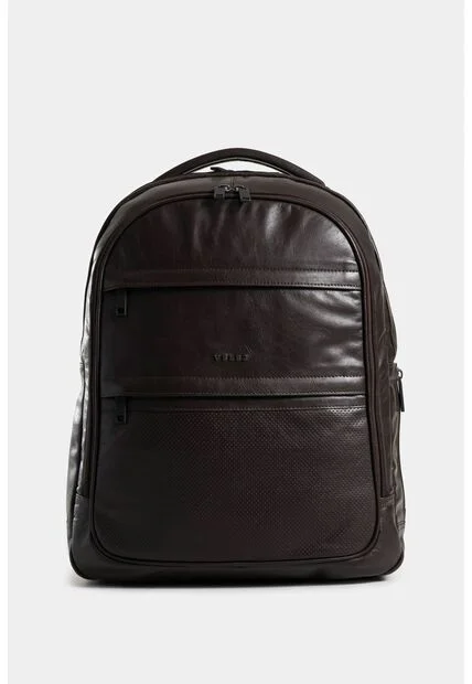 Morral Waterproof 2 De Cuero Para Hombre Cremallera Bidireccional Morral Waterproof 2 De Cuero Para Hombre Cremallera Bidireccional Cafe VÉLEZ