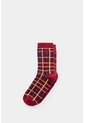 Calcetines Media Pierna Tartan Para Hombre Calcetines Media Pierna Tartan Para Hombre Rojo XS VÉLEZ de Vélez