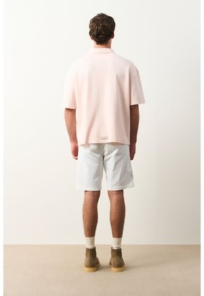 Polo Cropped En Algodón Para Hombre Primavera Polo Cropped En Algodón Para Hombre Primavera Rosado XXL VÉLEZ