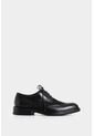 Zapatos Cordón Solar De Cuero Para Hombre Combinación De Texturas Zapatos Cordón Solar De Cuero Para Hombre Combinación De Texturas Negro 39 VÉLEZ de Vélez