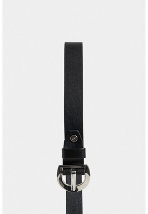 Cinturón Unifaz De Cuero Abatanado Para Mujer Con Puntera Hexagonal Cinturón Unifaz De Cuero Abatanado Para Mujer Con Puntera Hexagonal Negro S VÉLEZ