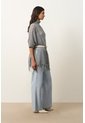 Poncho Lyra Tejido Para Mujer Flecos Poncho Lyra Tejido Para Mujer Flecos Gris M VÉLEZ de Vélez