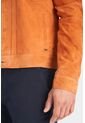 Chaqueta Zambeze De Gamuza Para Hombre Cuello Camisero Chaqueta Zambeze De Gamuza Para Hombre Cuello Camisero Naranja M VÉLEZ de Vélez