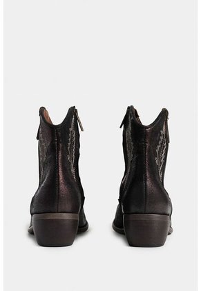 Botines Maritimus De Cuero Para Mujer Acabado Rústico Botines Maritimus De Cuero Para Mujer Acabado Rústico Cafe 35 VÉLEZ