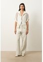 Chaleco Tejido Tika Para Mujer Oversized Chaleco Tejido Tika Para Mujer Oversized Crema L VÉLEZ de Vélez