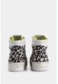 Tenis Alba De Cuero Para Mujer Animal Print Tenis Alba De Cuero Para Mujer Animal Print Blanco 35 VÉLEZ de Vélez