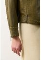 Chaqueta Biker En Cuero Quimera Para Mujer Chaqueta Biker En Cuero Quimera Para Mujer Verde Oliva XL VÉLEZ de Vélez