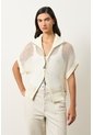 Chaleco Tejido Tika Para Mujer Oversized Chaleco Tejido Tika Para Mujer Oversized Crema L VÉLEZ de Vélez