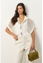Chaleco Tejido Tika Para Mujer Oversized Chaleco Tejido Tika Para Mujer Oversized Crema L VÉLEZ de Vélez