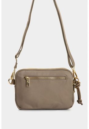 Manos Libres En Lona Y Cuero Para Mujer Tabata Manos Libres En Lona Y Cuero Para Mujer Tabata Gris VÉLEZ