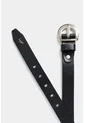 Cinturón Unifaz De Cuero Abatanado Para Mujer Con Puntera Hexagonal Cinturón Unifaz De Cuero Abatanado Para Mujer Con Puntera Hexagonal Negro XL VÉLEZ de Vélez