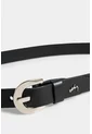 Cinturón Unifaz De Cuero Abatanado Para Mujer Con Puntera Hexagonal Cinturón Unifaz De Cuero Abatanado Para Mujer Con Puntera Hexagonal Negro XL VÉLEZ de Vélez