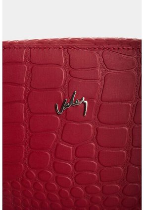 Manos Libres De Cuero Grabado Para Mujer Verona Manos Libres De Cuero Grabado Para Mujer Verona Rojo VÉLEZ