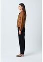 Chaqueta Kalahari De Cuero Para Mujer Silueta Trucker Chaqueta Kalahari De Cuero Para Mujer Silueta Trucker Miel L VÉLEZ de Vélez