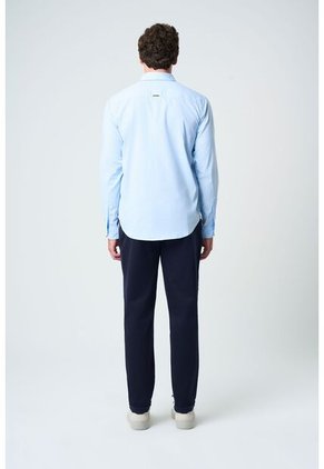 Camisa En Popelina Para Hombre Semifitted Camisa En Popelina Para Hombre Semifitted Azul Claro XXL VÉLEZ