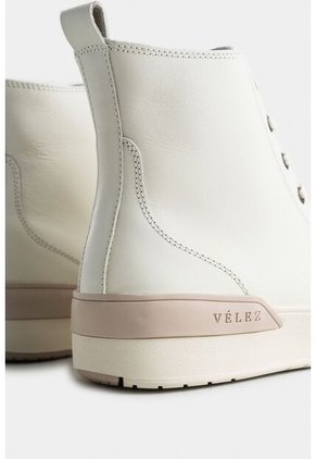 Botas Alava De Cuero Para Hombre Piso Contraste Botas Alava De Cuero Para Hombre Piso Contraste Blanco 45 Vélez