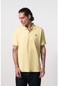 Polo Manga Corta Semi Fit Para Hombre Polo Manga Corta Semi Fit Para Hombre Amarillo XS VÉLEZ de Vélez