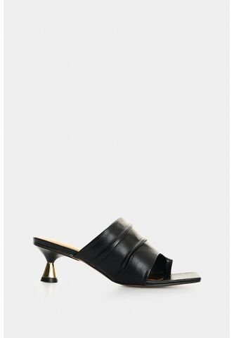 Sandalia Tacón En Cuero Para Mujer Xinca Sandalia Tacón En Cuero Para Mujer Xinca Negro 34 VÉLEZ Vélez