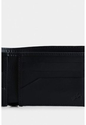Billetera Dante De Cuero Para Hombre Grabado Placa Lego Billetera Dante De Cuero Para Hombre Grabado Placa Lego Negro VÉLEZ