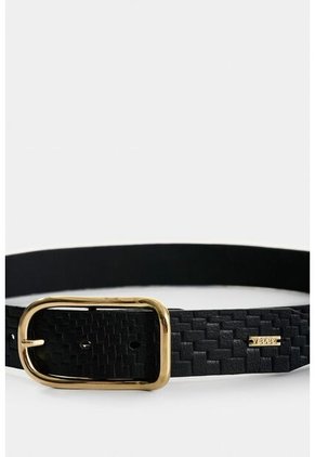 Cinturón Unifaz De Cuero Para Mujer Arañón Cinturón Unifaz De Cuero Para Mujer Arañón Negro S VÉLEZ