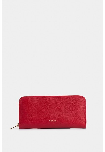 Porta Chequera De Cuero Para Mujer Vesubio Porta Chequera De Cuero Para Mujer Vesubio Rojo VÉLEZ