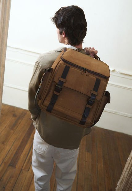 Morral Archaeology De Cuero Para Hombre Vintage Morral Archaeology De Cuero Para Hombre Vintage Miel Vélez