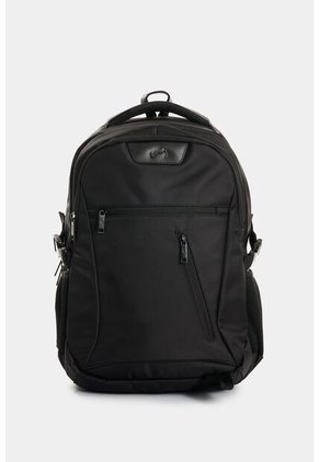 Morral En Lona Para Hombre Ledger Morral En Lona Para Hombre Ledger Negro VÉLEZ