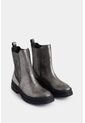 Botines Orión De Cuero Folia Para Mujer Silueta Chelsea Botines Orión De Cuero Folia Para Mujer Silueta Chelsea Plata 36 VÉLEZ de Vélez