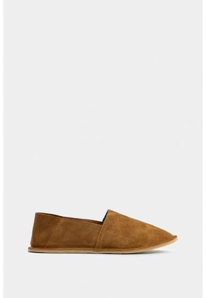 Mocasines Pacify 2 De Cuero Gamuzado Para Hombre Silueta Slipper Mocasines Pacify 2 De Cuero Gamuzado Para Hombre Silueta Slipper Miel 38 VÉLEZ