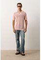 Polo Manga Corta Tejida Para Hombre Dunas Polo Manga Corta Tejida Para Hombre Dunas Rosado XXL VÉLEZ de Vélez