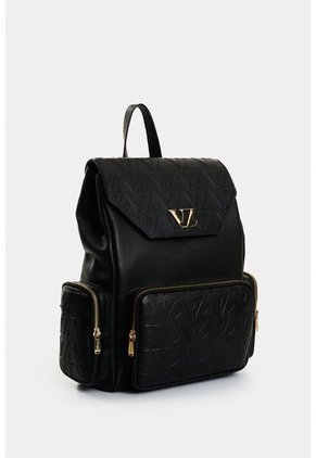 Morral Silene De Cuero Para Mujer Monogram Morral Silene De Cuero Para Mujer Monogram Negro VÉLEZ