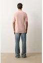 Polo Manga Corta Tejida Para Hombre Dunas Polo Manga Corta Tejida Para Hombre Dunas Rosado XXL VÉLEZ de Vélez
