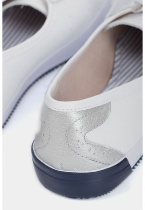 Tenis Planos Atenas De Cuero Para Mujer Casual Tenis Planos Atenas De Cuero Para Mujer Casual Blanco 38 VÉLEZ