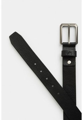 Cinturón Unifaz Vernazza De Cuero Para Hombre Punta Cuadrada Cinturón Unifaz Vernazza De Cuero Para Hombre Punta Cuadrada Negro 36 VÉLEZ