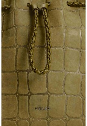 Morral En Gamuza Para Mujer Bruma Morral En Gamuza Para Mujer Bruma Verde Oliva VÉLEZ