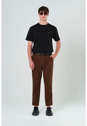 Camiseta Manga Corta Lerici Para Hombre Semi Fitted Camiseta Manga Corta Lerici Para Hombre Semi Fitted Negro L VÉLEZ