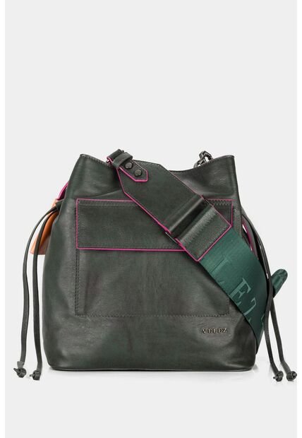 Shopping Santa Clara De Cuero Para Mujer Efecto Desgastado Shopping Santa Clara De Cuero Para Mujer Efecto Desgastado Verde Vélez