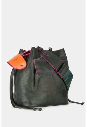 Shopping Santa Clara De Cuero Para Mujer Efecto Desgastado Shopping Santa Clara De Cuero Para Mujer Efecto Desgastado Verde Vélez