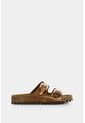 Sandalia Plana De Cuero Folia Para Mujer Pilos Sandalia Plana De Cuero Folia Para Mujer Pilos Bronce 39 VÉLEZ de Vélez