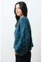 Cardigan Tejido Para Mujer Luzia Cardigan Tejido Para Mujer Luzia Azul Aguamarina XS VÉLEZ de Vélez
