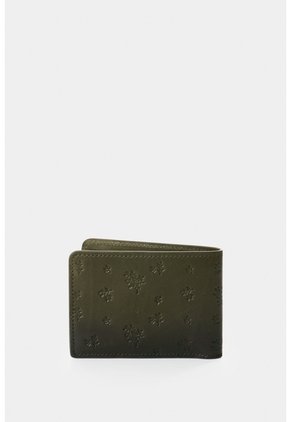 Billetera De Cuero Para Hombre Ray Billetera De Cuero Para Hombre Ray Verde Oliva VÉLEZ