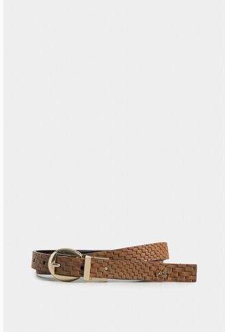 Cinturón Doble Faz Taipei De Cuero Para Mujer Mezcla De Texturas Cinturón Doble Faz Taipei De Cuero Para Mujer Mezcla De Texturas Miel S VÉLEZ Vélez